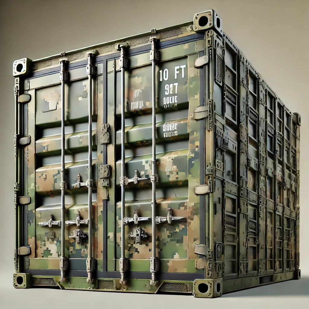 NoCarbIT 10ft Container Außenansicht